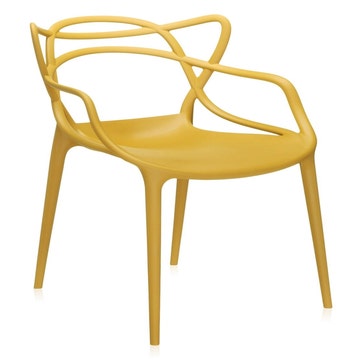 Chaise MASTERS de Kartell, Moutarde