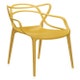 Chaise MASTERS de Kartell, Moutarde