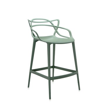 Tabouret MASTERS STOOL de Kartell, H. 65, Vert