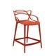 Tabouret MASTERS STOOL, H. 65, Rouge orangé