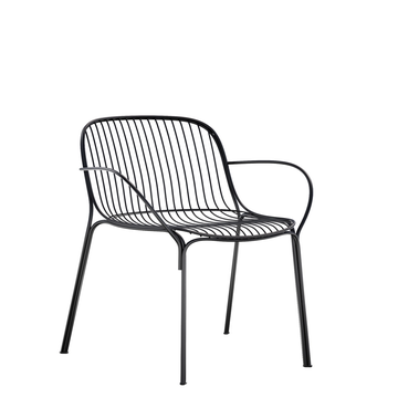 Fauteuil de table extérieur HIRAY de Kartell, Noir