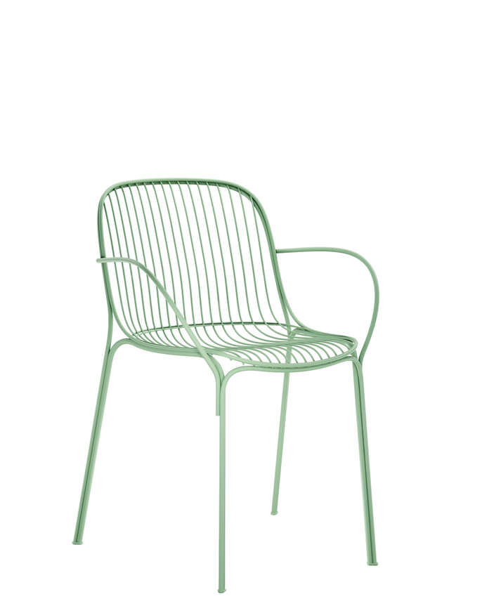 Fauteuil de table extérieur HIRAY de Kartell, Vert Fauteuil de table extérieur HIRAY de Kartell, Vert