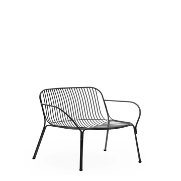 Fauteuil lounge extérieur HIRAY de Kartell, Noir