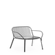 Fauteuil lounge HIRAY, Noir