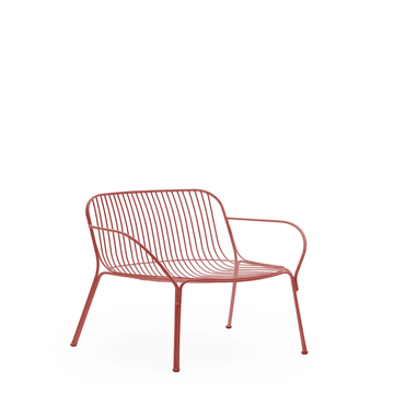 Fauteuil lounge extérieur HIRAY de Kartell, Rouille