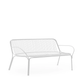 Banquette extérieure HIRAY de Kartell, Blanc