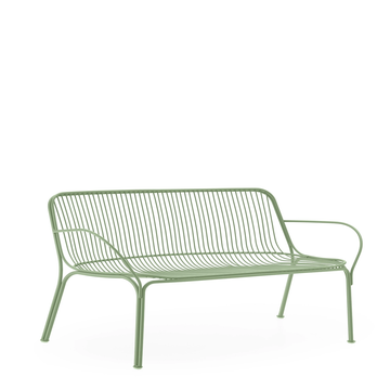 Banquette extérieure HIRAY de Kartell, Vert