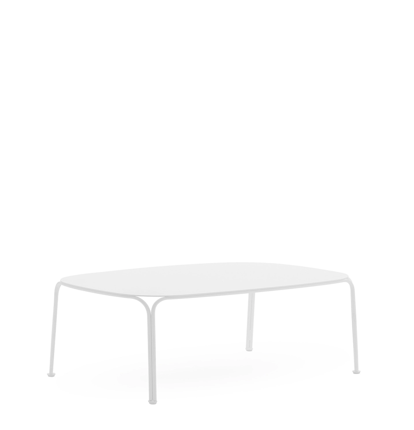 Table basse extérieure HIRAY de Kartell, Blanc