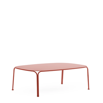 Table basse extérieure HIRAY de Kartell, Rouille