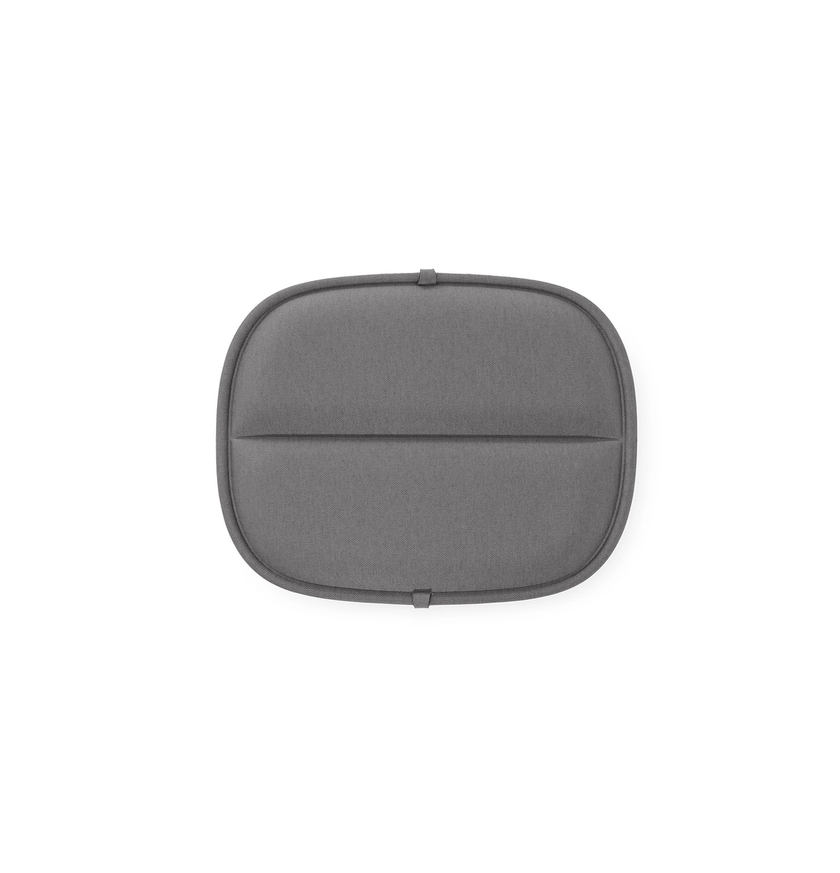 Coussin d'assise pour chaise et fauteuil de repas extérieur HIRAY de Kartell, Anthracite