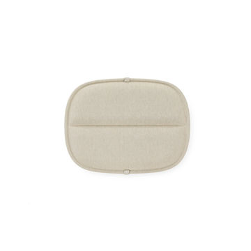 Coussin d'assise pour chaise et fauteuil de repas extérieur HIRAY de Kartell, Écru