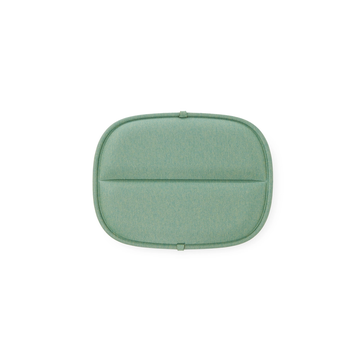 Coussin d'assise pour chaise et fauteuil de repas extérieur HIRAY de Kartell, Vert foncé