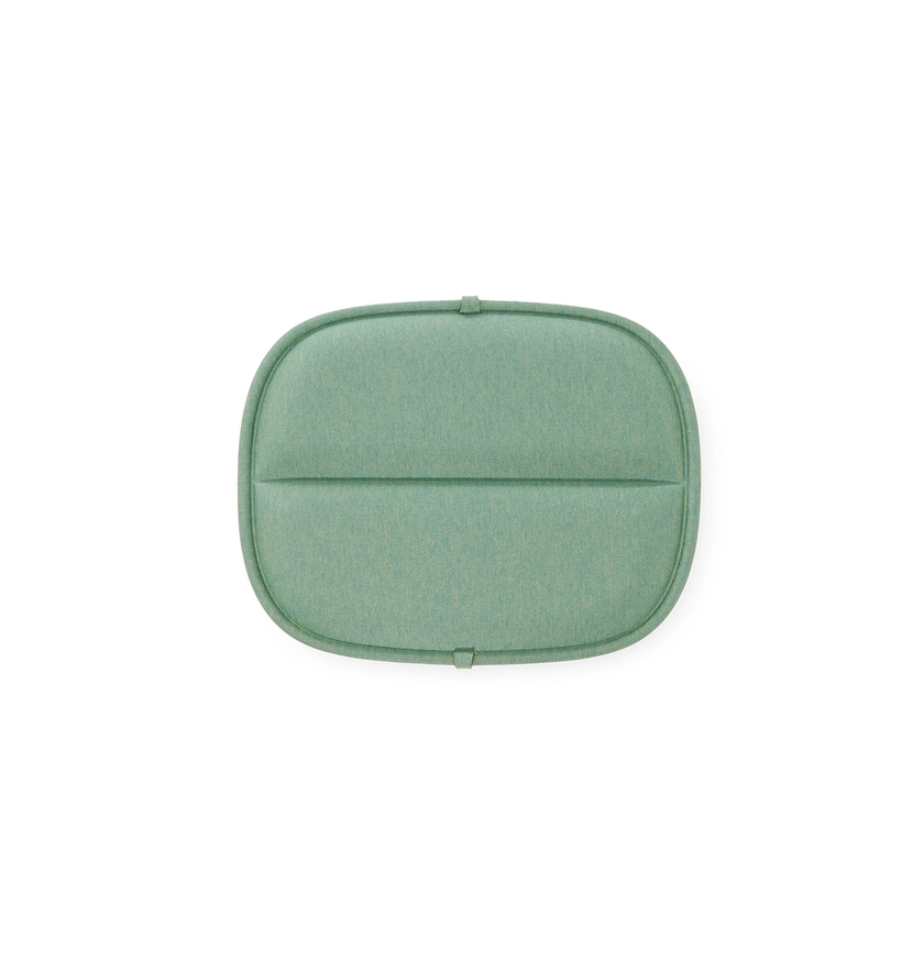 Coussin d'assise pour chaise et fauteuil de repas extérieur HIRAY de Kartell, Vert foncé