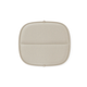 Coussin d'assise pour fauteuil lounge extérieur HIRAY de Kartell, Écru