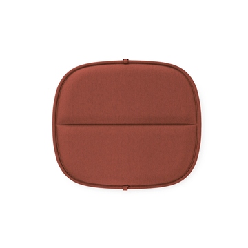 Coussin d'assise pour fauteuil lounge extérieur HIRAY de Kartell, Rouge brique