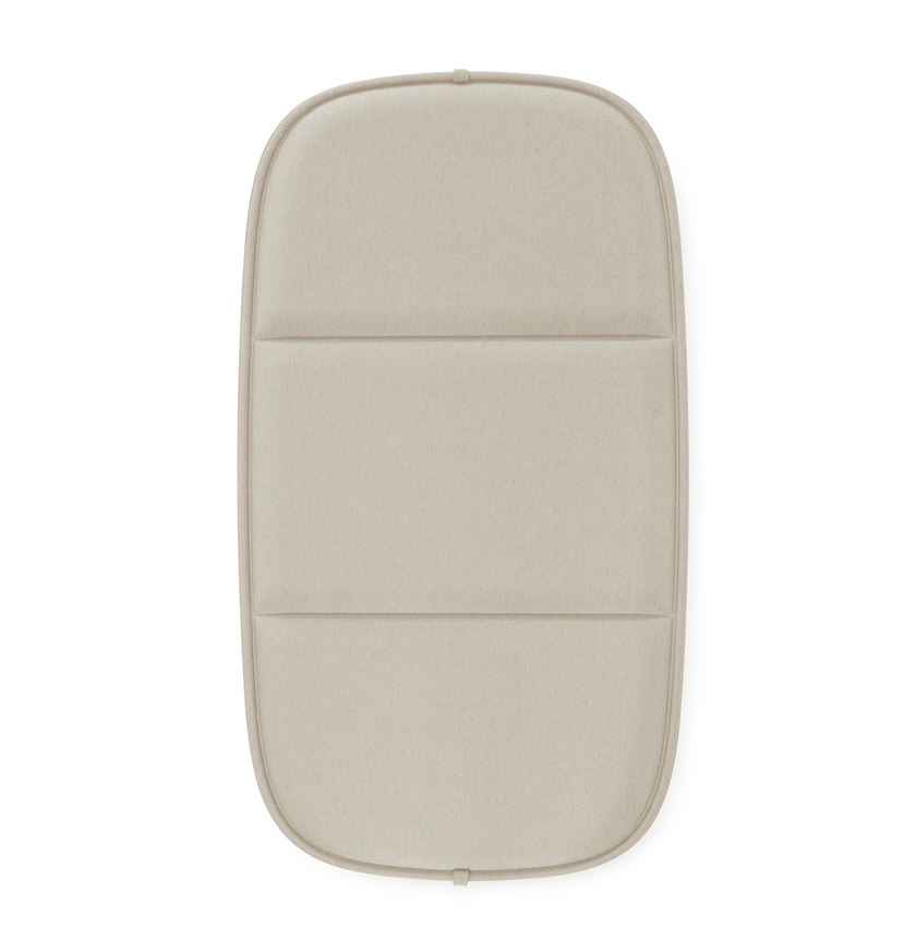 Coussin d'assise pour banquette extérieure HIRAY de Kartell, Écru