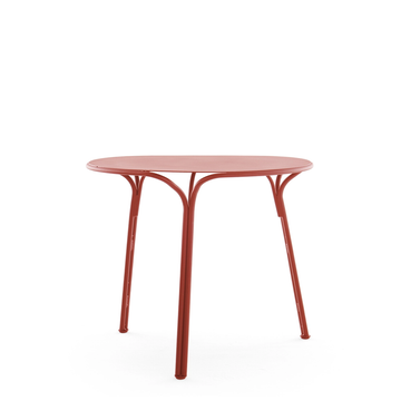 Table bistro extérieure HIRAY de Kartell, Rouille