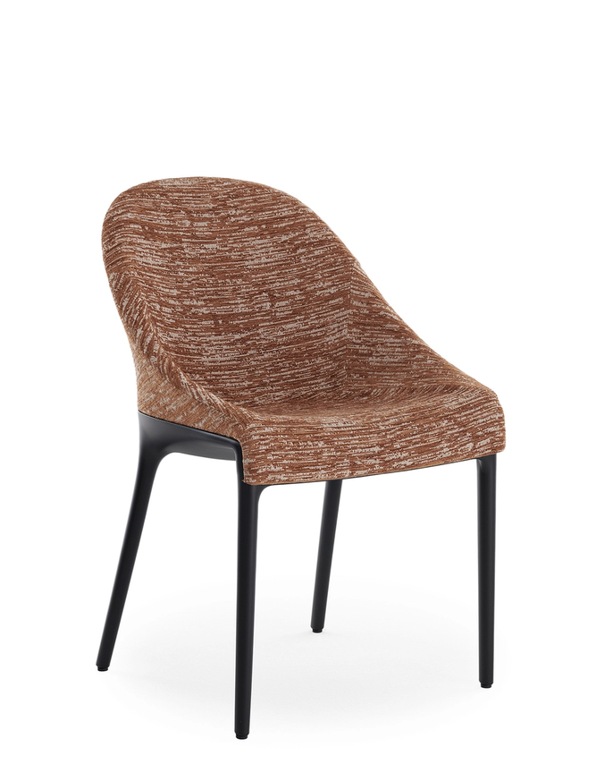 Fauteuil ELEGANZA ELA de Kartell, Structure noire, Rouille Fauteuil ELEGANZA ELA de Kartell, Structure noire, Rouille