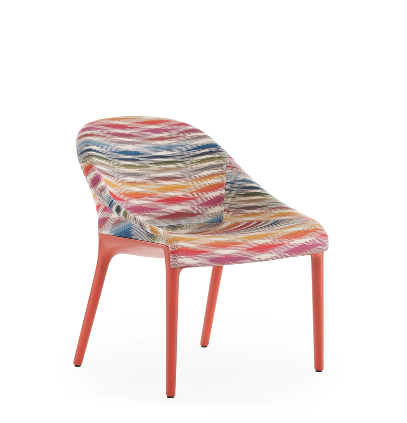 Fauteuil ELEGANZA ELA MISSONI de Kartell, White