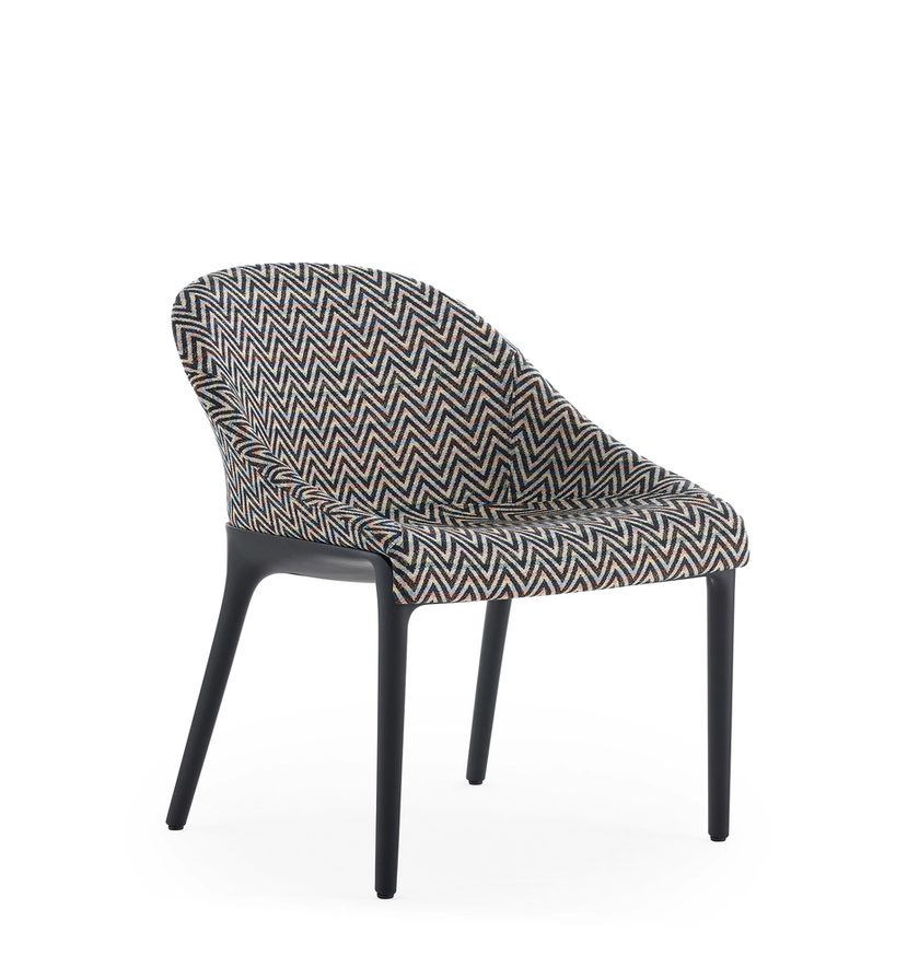 Fauteuil ELEGANZA ELA MISSONI de Kartell, Zigzag