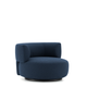Fauteuil K-WAIT, Tissu Bouclé, Bleu