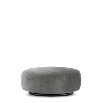Pouf K-WAIT de Kartell, Tissu Chenillé, Gris