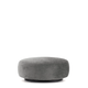 Pouf K-WAIT de Kartell, Tissu Chenillé, Gris