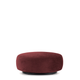 Pouf K-WAIT, Tissu Chenillé, Bordeaux
