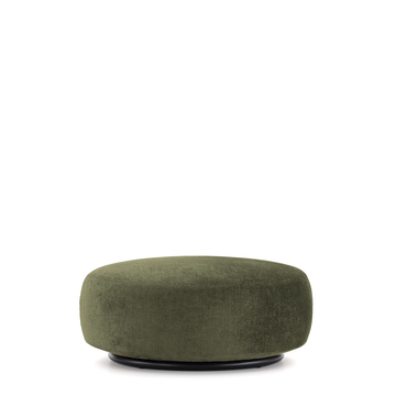 Pouf K-WAIT de Kartell, Tissu Chenillé, Vert