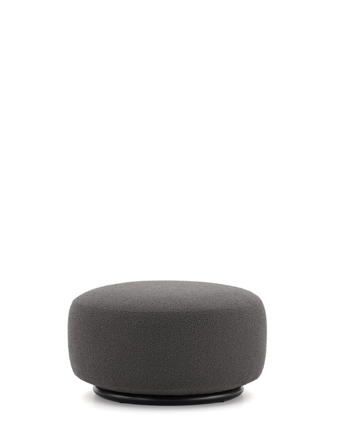 Pouf K-WAIT de Kartell, Tissu Bouclé, Gris Pouf K-WAIT de Kartell, Tissu Bouclé, Gris