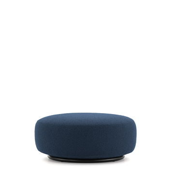 Pouf K-WAIT de Kartell, Tissu Bouclé, Bleu