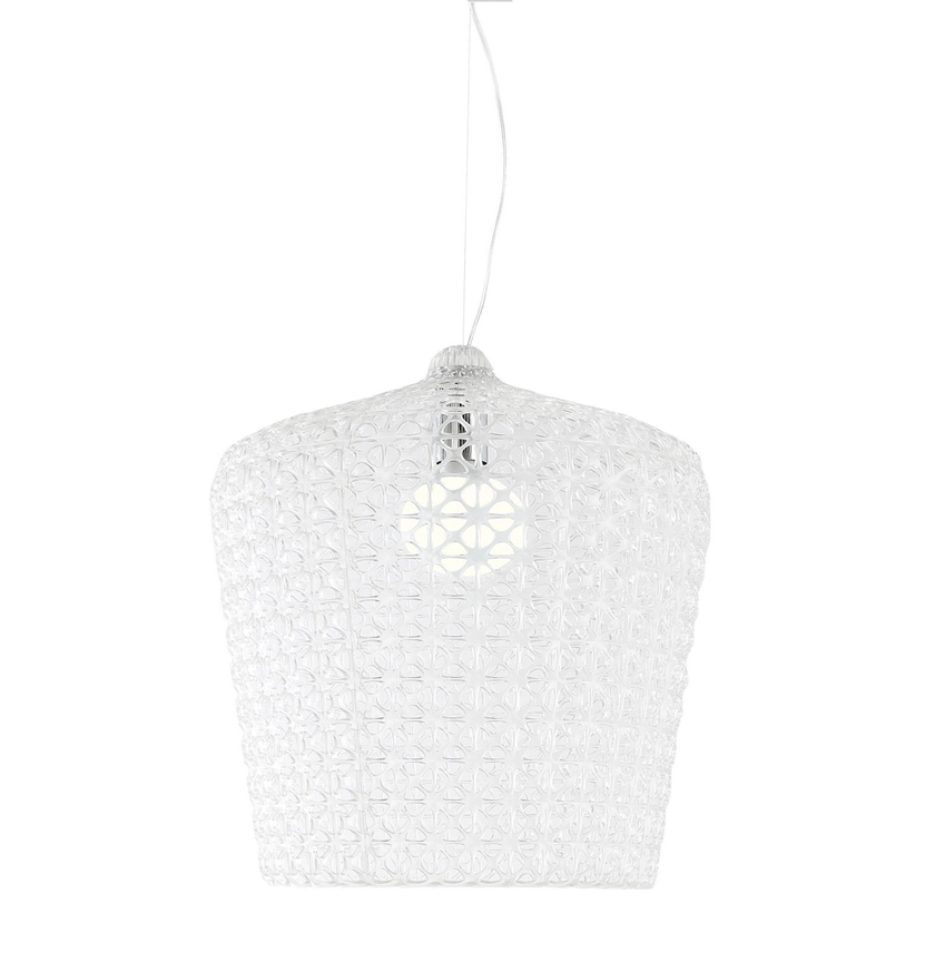 Suspension KABUKI de Kartell, Cristal