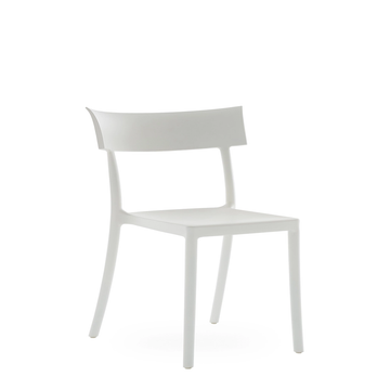 Chaise CATWALK MAT de Kartell, Blanc