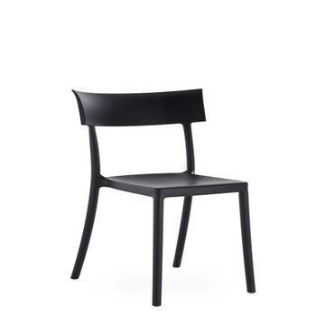 Chaise CATWALK MAT de Kartell, Noir