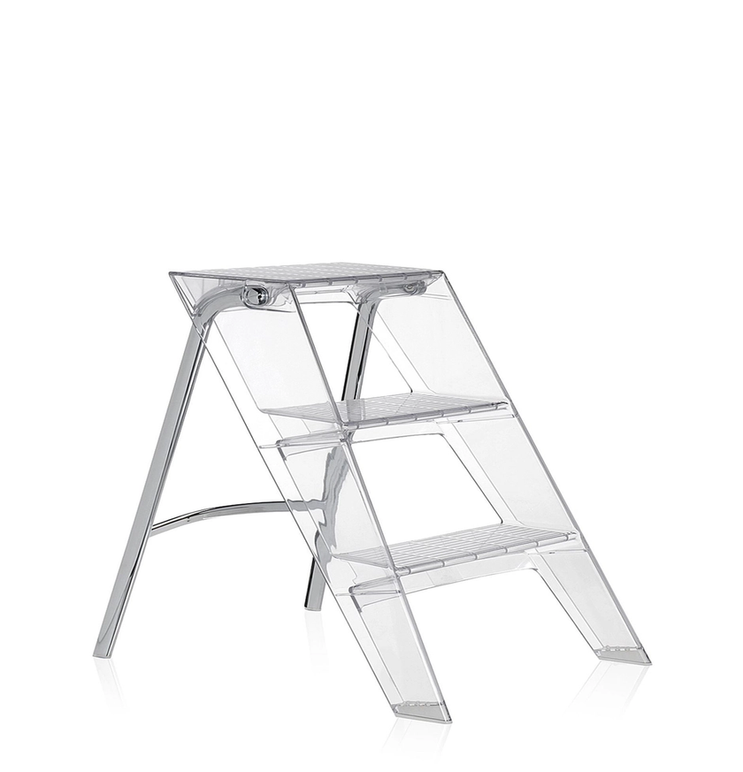 ESCABEAU UPPER de Kartell, Cristal