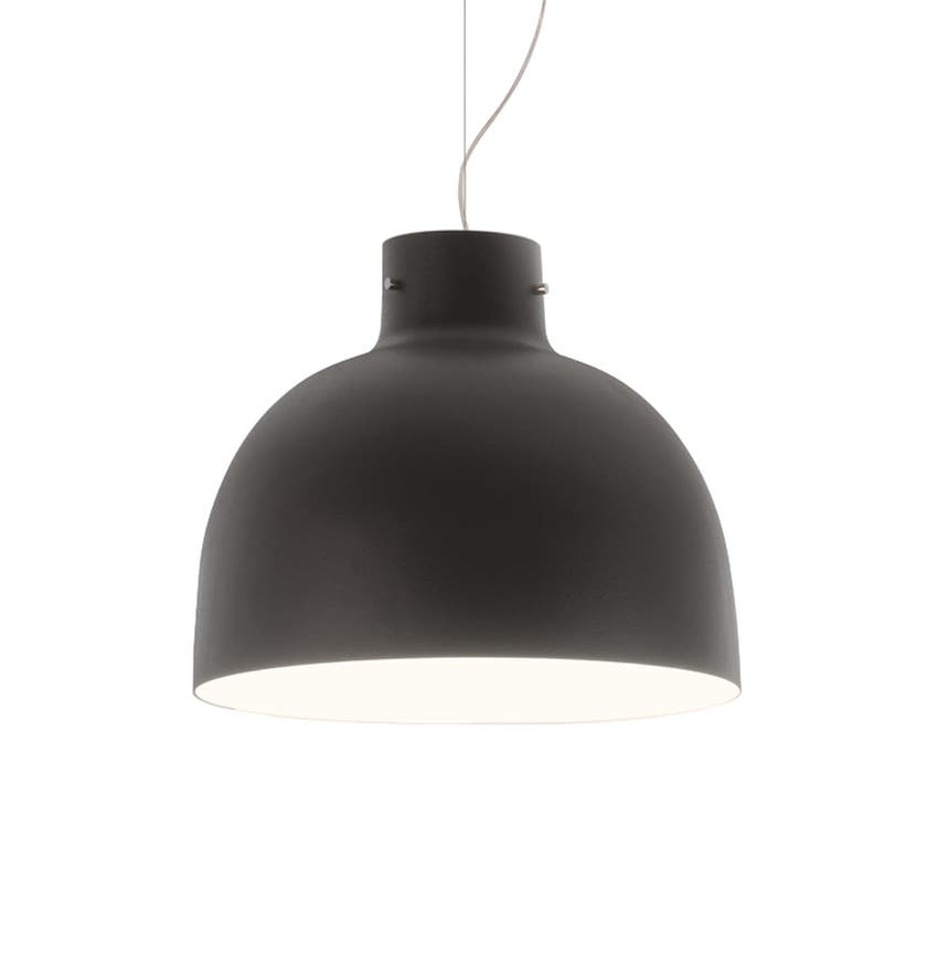 Suspension lumineuse BELLISSIMA de Kartell, Noir