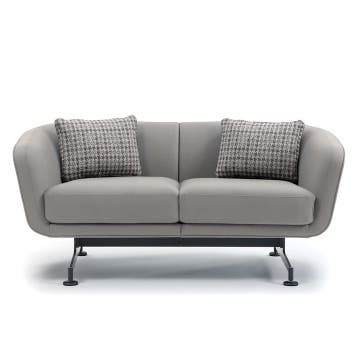 Canapé BETTY de Kartell, Gris, 2 places