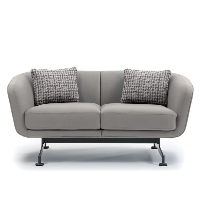 Canapé BETTY de Kartell, Gris, 2 places