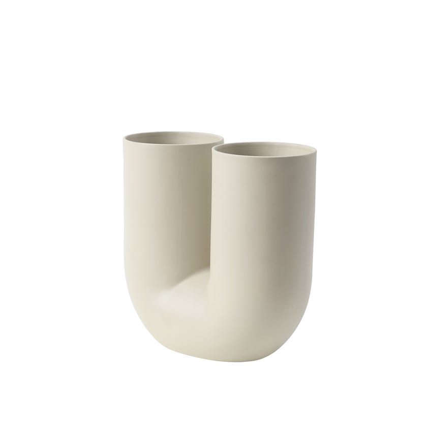 Vase KINK de Muuto, Sable Vase KINK de Muuto, Sable