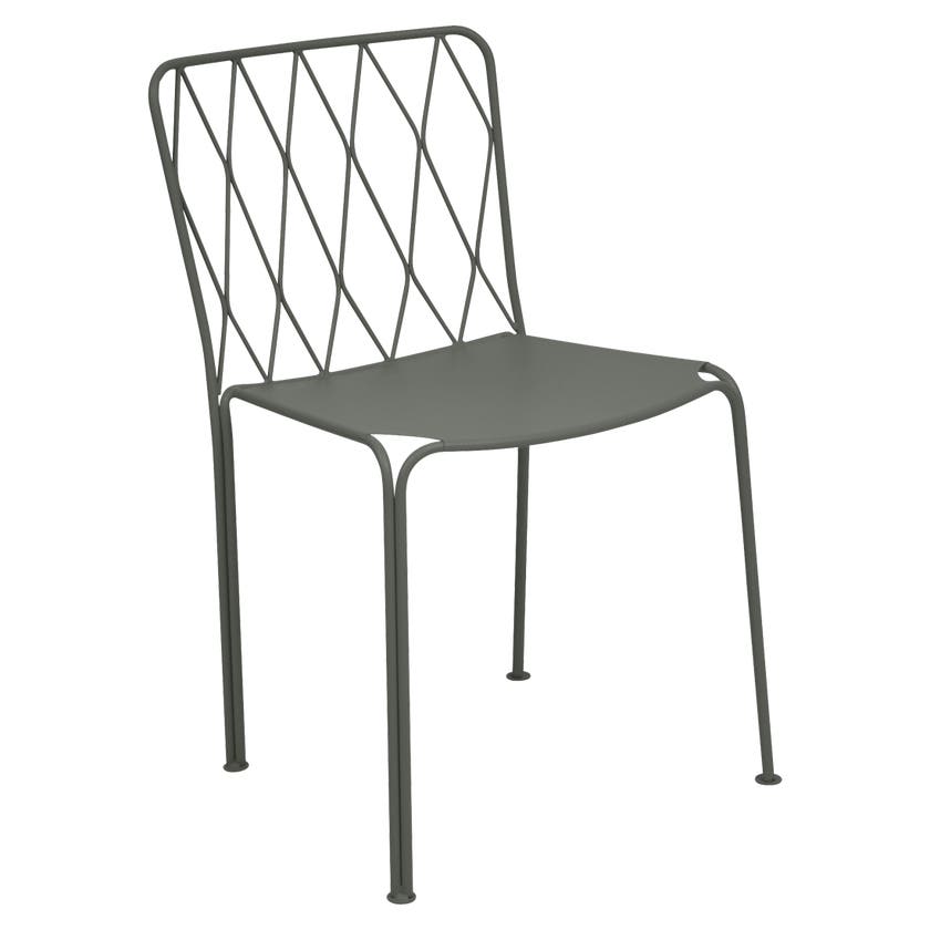 Chaise KINTBURY de Fermob, Bleu maya Chaise KINTBURY de Fermob, Bleu maya