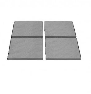 Kit de dalles pour socle M4, 12 pièces, 170 kg, 8 unités en béton, 4 unités en aspect granit