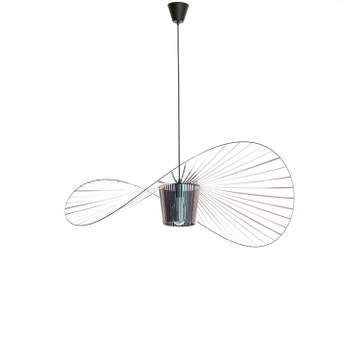 Suspension VERTIGO de Petite Friture, Ø.140 cm, Scarabée noir irisé