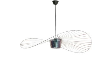 Suspension VERTIGO de Petite Friture, Ø.140 cm, Scarabée noir irisé Suspension VERTIGO de Petite Friture, Ø.140 cm, Scarabée noir irisé