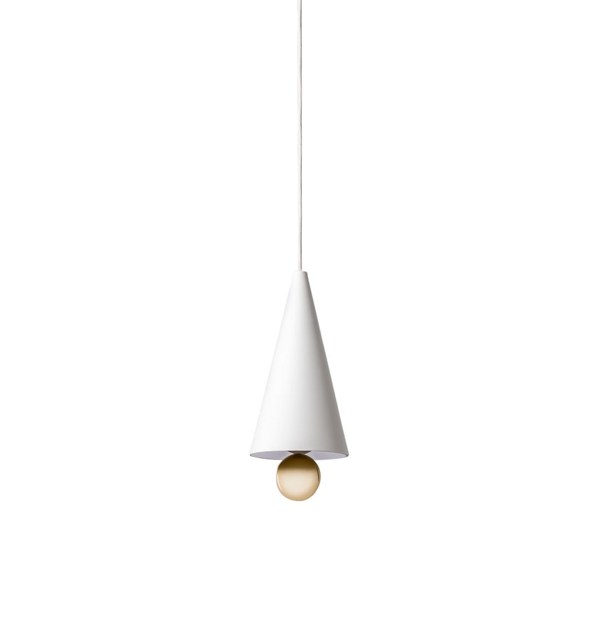 Suspension CHERRY de Petite Friture, Small, Blanc-or