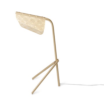 Lampe à poser MEDITERRANEA de Petite Friture, Laiton Brossé