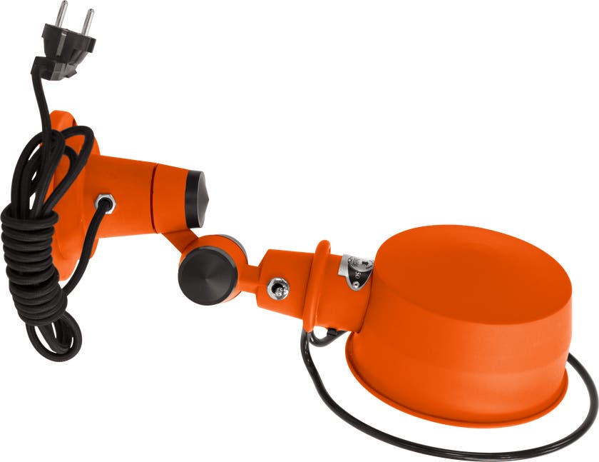 Applique LAK L1000CR de Jieldé, avec interrupteur, sans bras, Orange Applique LAK L1000CR de Jieldé, avec interrupteur, sans bras, Orange