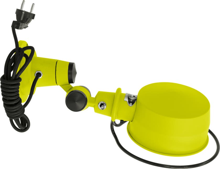 Applique LAK L1000CR de Jieldé, avec interrupteur, sans bras, Jaune souffre Applique LAK L1000CR de Jieldé, avec interrupteur, sans bras, Jaune souffre