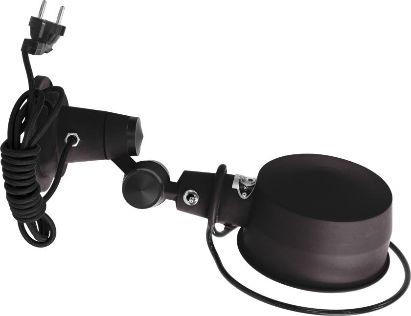 Applique LAK L1000CR de Jieldé, avec interrupteur, sans bras, Noir Applique LAK L1000CR de Jieldé, avec interrupteur, sans bras, Noir
