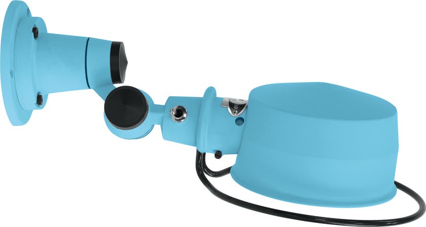 Applique LAK L1000R avec interrupteur sans bras, Ø150, Bleu pastel Applique LAK L1000R avec interrupteur sans bras, Ø150, Bleu pastel