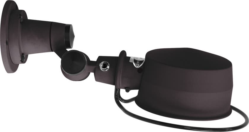 Applique LAK L1000R avec interrupteur sans bras, Ø150, Noir Applique LAK L1000R avec interrupteur sans bras, Ø150, Noir